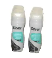 Silver Two Packs 2.5 oz Black Shoe Shine