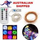 LED Silver Copper Wire Xmas Wedding Party String Fairy Light Lamp DC 12V