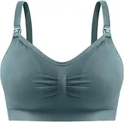 [MAIDONG] Women Maternity Pregnancy Nursing Bras,Breathable Soft Nursing Bras | Full Coverage Comfortable Maternity Bra Breastfeeding Bra for Daily Wear