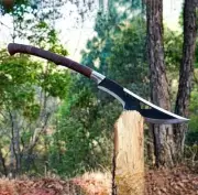 Custom Handmade Carbon Steel Blade Tactical Viking Axe | Hunting Axe Camping Axe