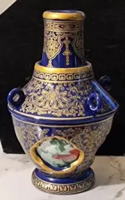 Revolving Vase Mini with Swimming Fish Decoration National Palace Museum