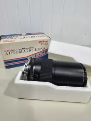 Toyo Optics Tou/Five Star MC Auto Macro Zoom 75-200mm 1:4.5 Camera Lens Canon