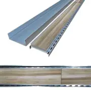 LAUXES Tile-Insert Floor Waste / Grate x 100mm (sold in 1 metre length
