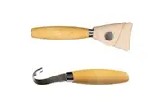 Morakniv Woodcarving Hook Knife 162 + Leather Sheath | YKM13388