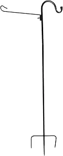 Totority Garden Shepherds Hook Durable Plant Hanger for Outdoor Decoration Height for Hanging Lanterns Flower Pots Flags and Solar Lights Your