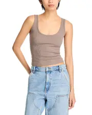 Cotton Citizen Verona Scoop Neck Tank Top