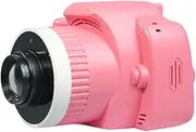 KICHOUSE Small Portable Camera Projector High Definition Photography Video Recording Editing Integrated Music Player for Travel