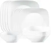 Corelle Vivid White 16-Pc. Dinnerware Set