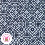 Moda ALL WEATHER FRIEND 24063 16 Navy Blue Tonal APRIL ROSENTHAL Quilt Fabric