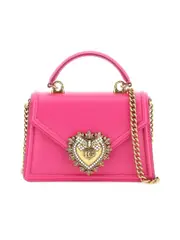 Dolce & Gabbana Leather Small Devotion Bag