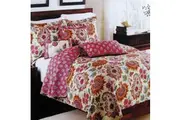 100% Cotton Lightly Quilted Coverlet Set Irvine Queen 230 x 250 cm