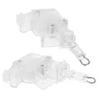 2 Pcs Curtain Head Window Replacement Part Blind Tilt Mechanism