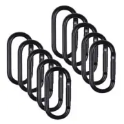10 Pieces Snap Hooks Lock Snap Hooks with A Small Spring
