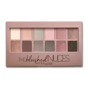 Maybelline the Blushed Nudes Eyeshadow Palette Makeup, 12 Pigmented Matte & Shim