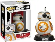 BB-8 ( 4" ) POP! VINYL BOBBLE HEAD ( 2015 ) STAR WARS FIGURE #61 DISNEY / FUNKO