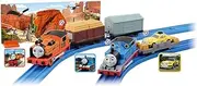 Takara Tomy Thomas & Friends Adventure Set with 13 Pieces, Brown & Gray, 5-8 Years, Whimsical Style, Portable, Beginner Skill Level