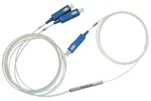 PLC 1分2光纖分路器 微型 鋼管式1分2 Mini分光器 連接頭長度自選
