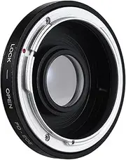 FD-EOS Lens Mount Adapter Camera Lens Adapter Ring with Optical Glass Focus Infinity FD Lens to EOS EF Mount Body for 450D 50D 5D 5D2 500D 550D 600D 650D 6D 70D 700D Multicolor394 One Size