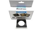 10 Quadrum Square Coin Capsule Holders for Liberty Franklin Kennedy Half Dollars