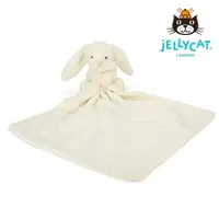 在飛比找蝦皮商城優惠-Jellycat典雅白兔安撫巾 eslite誠品