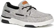 [OrthoComfoot] Mens Slip On Orthopedic Loafers: Casual Canvas Loafers with Arch Support for Plantar Fasciitis, Comfortable Orthopaedic Shoes for Foot Pain Relief