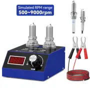 Spark Plug Tester Dual Holes Diagnostic Tool Gasoline Ignition Analyzer 9000rpm