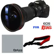 HD 240° WIDE ANGLE FISHEYE LENS FOR CANON EOS REBEL SL1 1300D T6 T5 6D 60D 80D