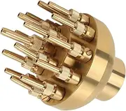 Brass Pond, Pool, G1?1 2, Sprinklers Spray with Water Coverage Diameter, Suitable for Garden Pond, Amusement Park, Museum, Library
