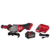 Milwaukee Grinder 4-1/2"/5" 8500-RPM 18V Cordless w/ Paddle Switch + Battery