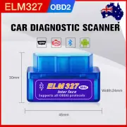 Bluetooth OBD2 ELM327 Car Scanner IOS & Android Diagnostic Auto Scan Tool OB
