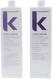 Kevin Murphy Hydrate Me Wash and Rinse combo set litre size 1000 ml/33.8 Fl Oz Liq. each
