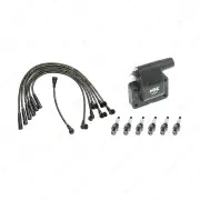 NGK Spark Plugs Coil + Bosch Leads Kit for Mitsubishi Triton MH MJ 6G72 3.0L