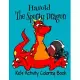 Harold The Sporty Dragon Kid’’s Activity Coloring Book: Activity Pages, TicTacToe, Puzzles, 8x10