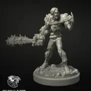 Undead Fighter - Maze | Dinoworld Kingdoms | D&D Miniature 75mm