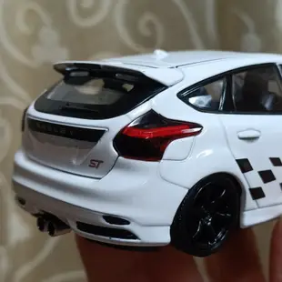 現貨手工改裝品1/32 Ford Focus mk3 ST合金玩具模型車