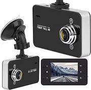 Dashcam Front and Rear - 3 Channel Dashcam,Smart 1080P Night Vision Vehicle Video Equipment for Trucks, Motorcycles