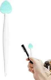 Nose Cleansing Fine Brush - Skin Texture and Tone Cleansing Fine Brush | Silicone Facial Brush Remover Tool Blackhead Brush | Silicone Facial Cleansing for Everyday Cleansing Needs