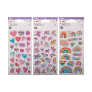 Puffy Stickers - Assorted