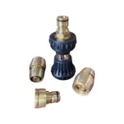 ZORRO Brass Fittings Set with Twist Fire Nozzle