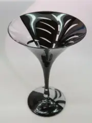 LOLITA Martini Hand Painted GLASS ~ SAKE-tini w/ Drink Recipe ~ NEW in Box