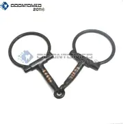 D Ring Snaffle Bit 5'' With Copper Roller Bt-005