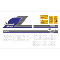 在飛比找蝦皮購物優惠-挖土機貼紙 KOBELCO SK200-6