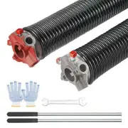 VEVOR Garage Door Torsion Springs, Pair of 0.25 x 2 x 29inch, Garage Door Spr...