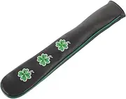 TOYANDONA Golf Bat Cover PU Leather Protective Sleeve for Baseball Bat Durable and Elastic Design for Training and Practice Enhances Bat Longevity Pattern
