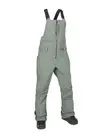 Volcom Swift Bib Overall Women's Snow Pants, Lichen Green, Medium
