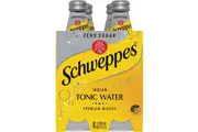 Schweppes Zero Sugar Mixers Indian Tonic Water Bottles Multipack 300ml X 4