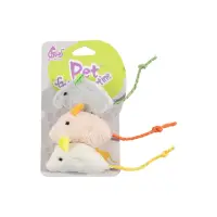 在飛比找momo購物網優惠-【PETA】新款毛絨仿真小老鼠貓玩具(貓咪耐抓耐咬互動玩具)