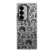 Galaxy Z Fold6 Clear Case BLACK PORTRAITS