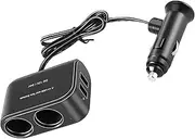 Car Cigarette Lighter Splitter 2 Sockets