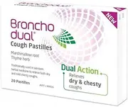 Dual Action Relieves Dry Chesty Cough Pastilles 20-Pieces Pack